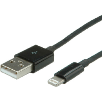 kabel Lightning na USB kabel za iPhone/iPad/iPod, 1.0m, crni